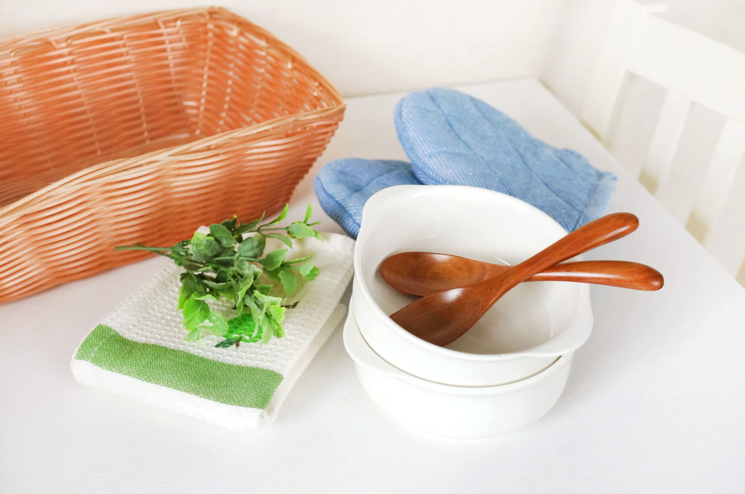 Amazon.co.jp: 【バスケット入り (グラタン皿) ／ペア食器ギフト：計9 
