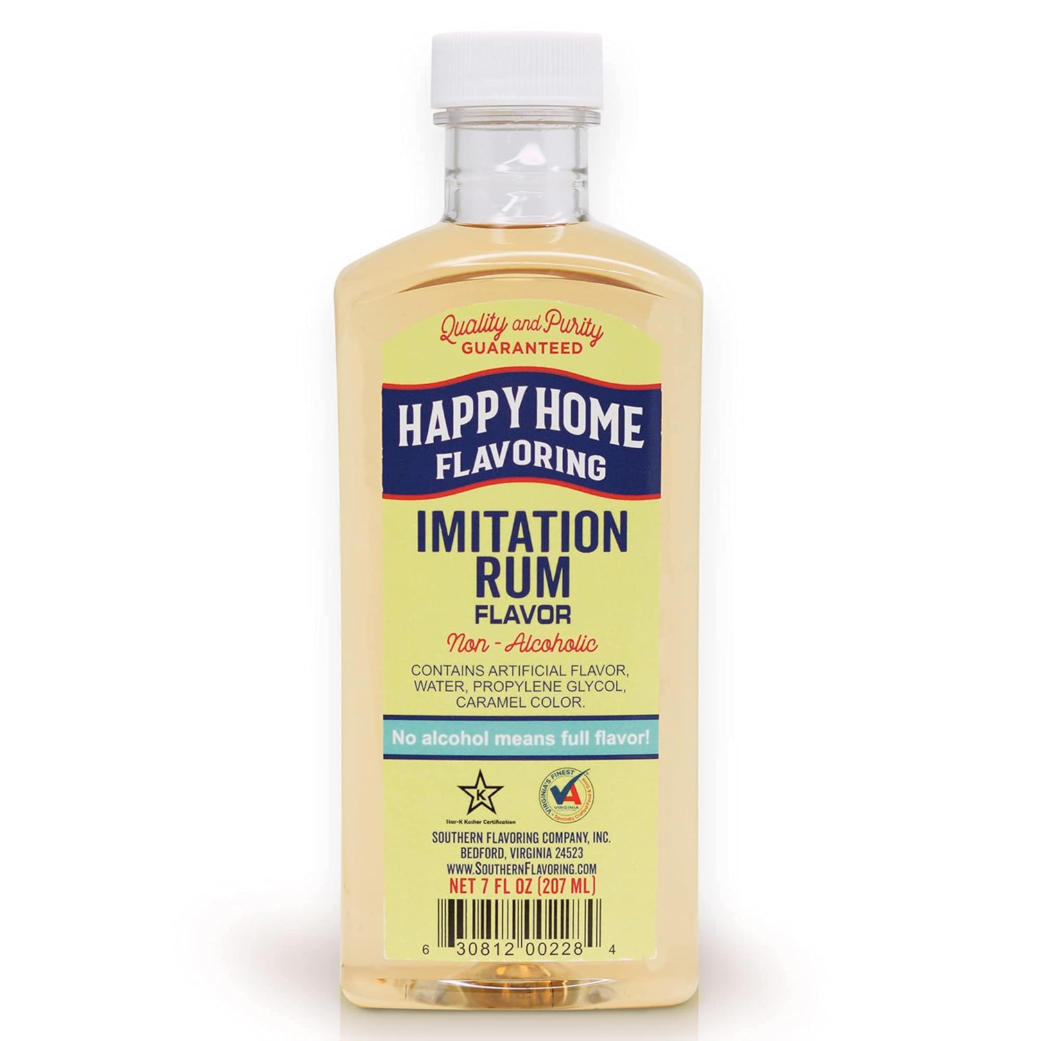 Happy Home Imitation Rum Flavoring, NonAlcoholic