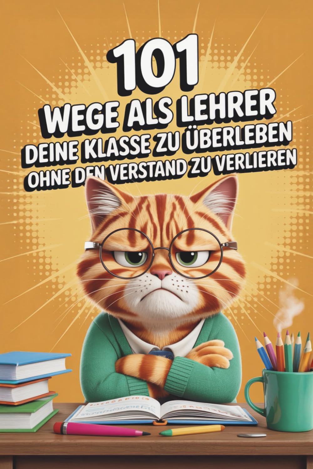 101 Wege als Lehrer deine Klasse zu überleben - ohne den Verstand zu verlieren I Das Mitmachbuch für gestresste Lehrer