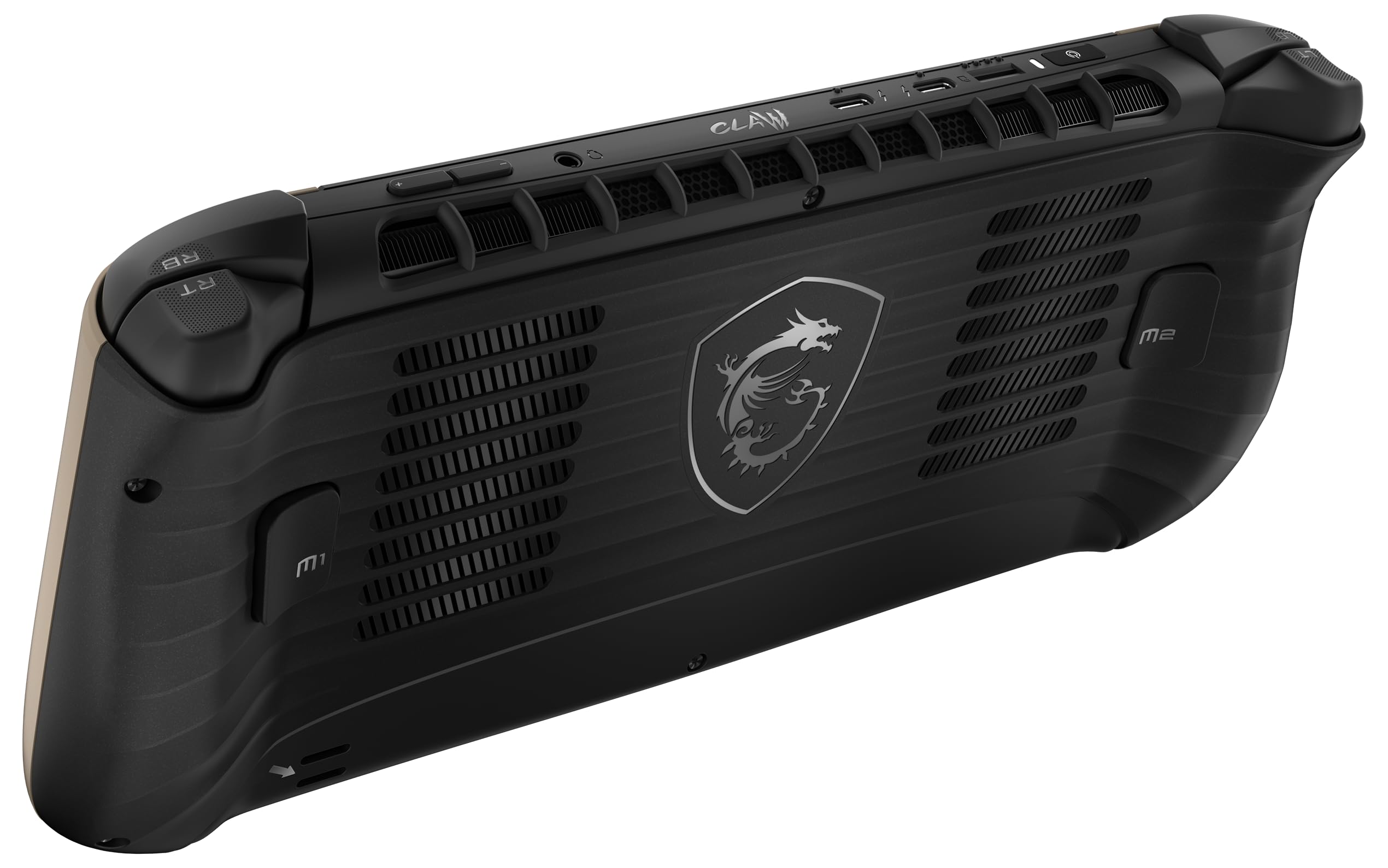 MSI Claw 8 AI+ Gaming Handheld, 8 Zoll FHD+ 120 Hz Display, Intel Core Ultra 7 258V, 32 GB RAM, 1 TB SSD, Intel Arc Grafik, Windows 11 Home, Schwarz/Sandstorm