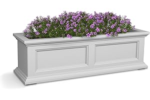 Mayne Fairfield 3ft Window Box Planter - Durable Self-Watering Resin