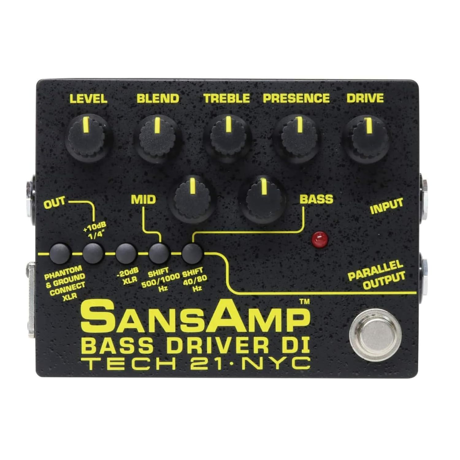 Tech 21 SansAmp Bass Driver DI V2 - Pedal de efectos