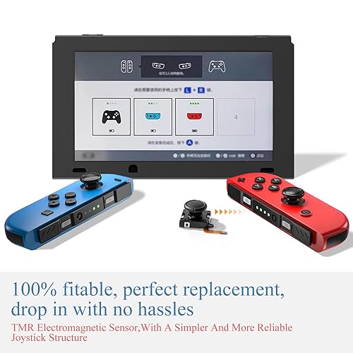 Miniatura 4 de GuliKit Switch JoyCon Joystick Replacement, TMR Joystick, Updated Anti-Drift TMR Electromagnetic Joystick For Switch LCDOLED Joy Con & Switch Lite