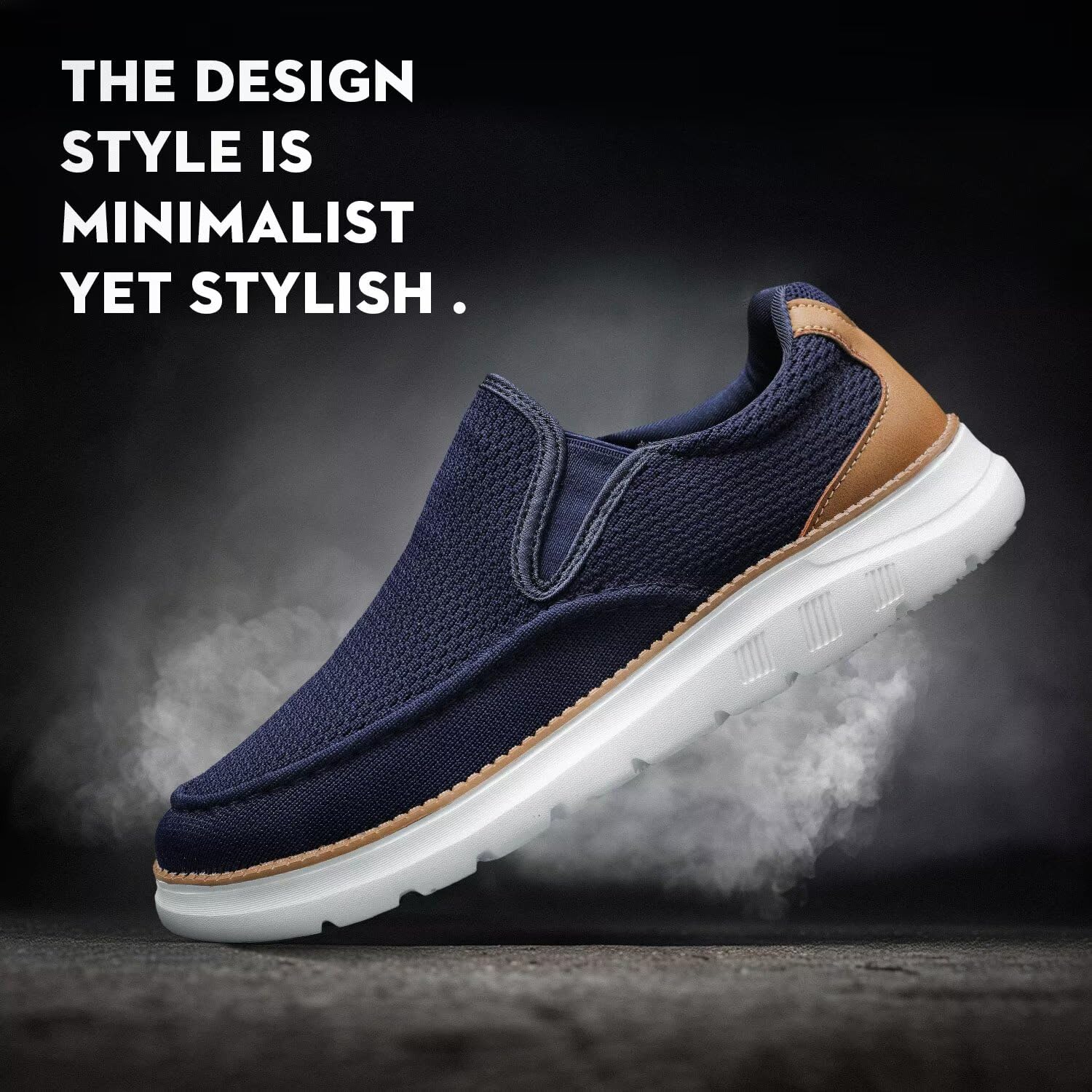 Scarpe da Barca da Uomo Casual Loafers Slip On Walking Dress Sneakers Mesh Business Oxfords Lavoro Leggera Suola Morbida