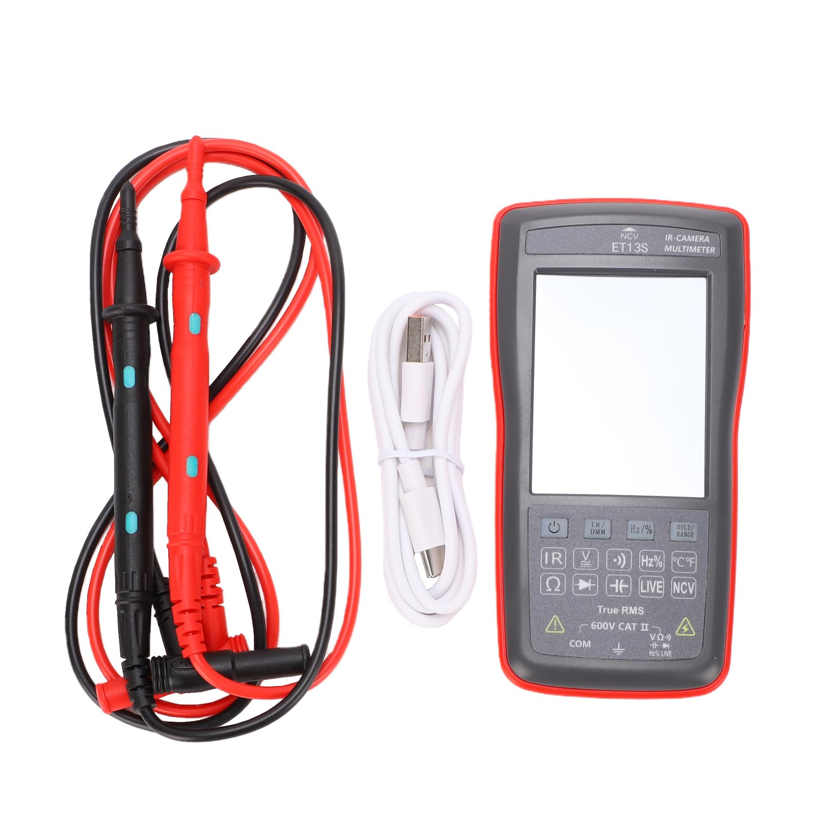 Wärmebildkamera, Infrarotkamera mit Multimeter, Auflösung 192 X 192, 2,8-Zoll-Bildschirm, 9999 Zählungen für die Elektrische Industrie, Automobilindustrie
