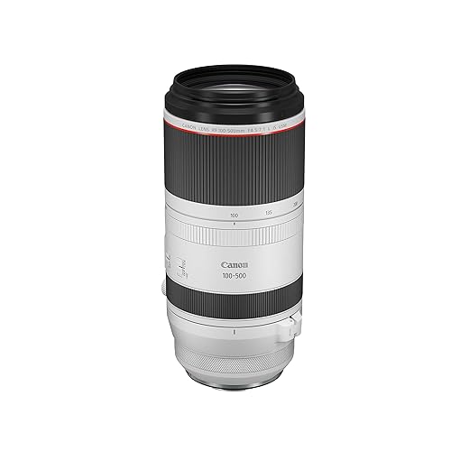 Canon RF 100-500mm f/4.5-7.1L IS USM Super-Telephoto Lens (Renewed)