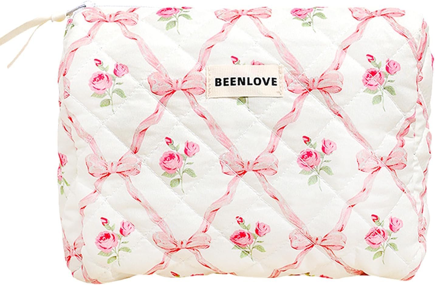 FOSDICK Trousse de Toilette Voyage, Trousse Maquillage Femme, Pochette Maquillage Portable, Sac CosméTique Organisateur à Glissière Accessoires de Voyage Femmes, 24x19x7cm