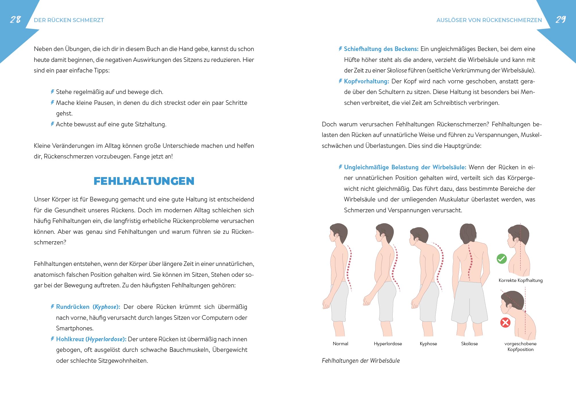 SOS, ich habe Rücken: In nur 2 Minuten einfach und effektiv Schmerzen lindern und Verspannungen lösen | 50 Übungen für unteren und oberen Rücken, Lendenwirbelsäule, Schultern, Nacken, Bandscheiben