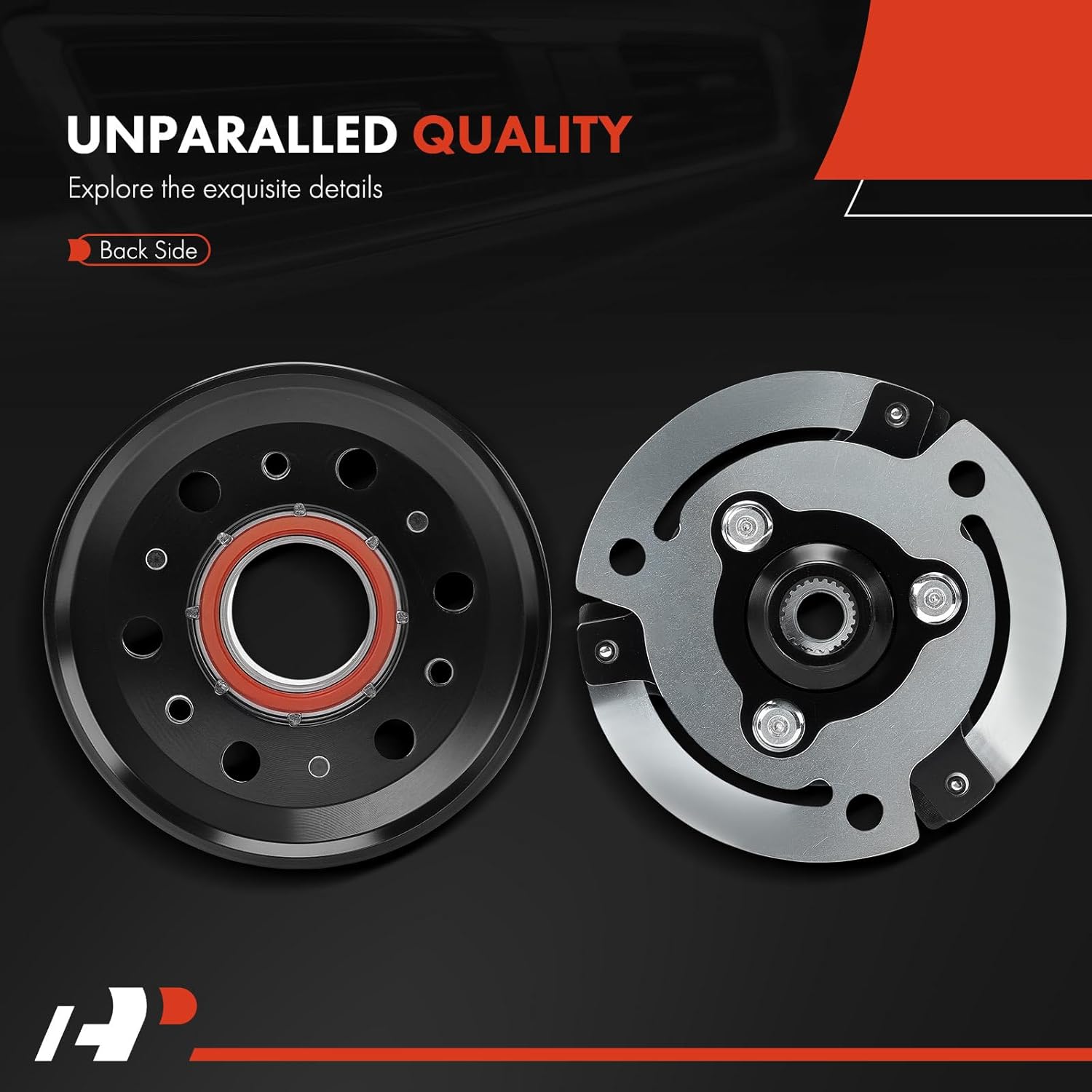 A-Premium Air Conditioner AC Compressor Clutch Kit Compatible with Chevrolet Cruze 2011, 1.8L