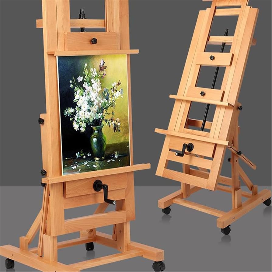 イーゼル　大型 Amazon.co.jp: 卓上イーゼル 無垢材イーゼル 大型イーゼル 床