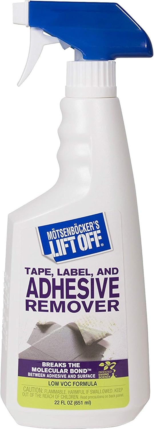 Motsenbocker's Lift-Off 40701 No. Tape/Stain Remover, 22oz Trigger Spray