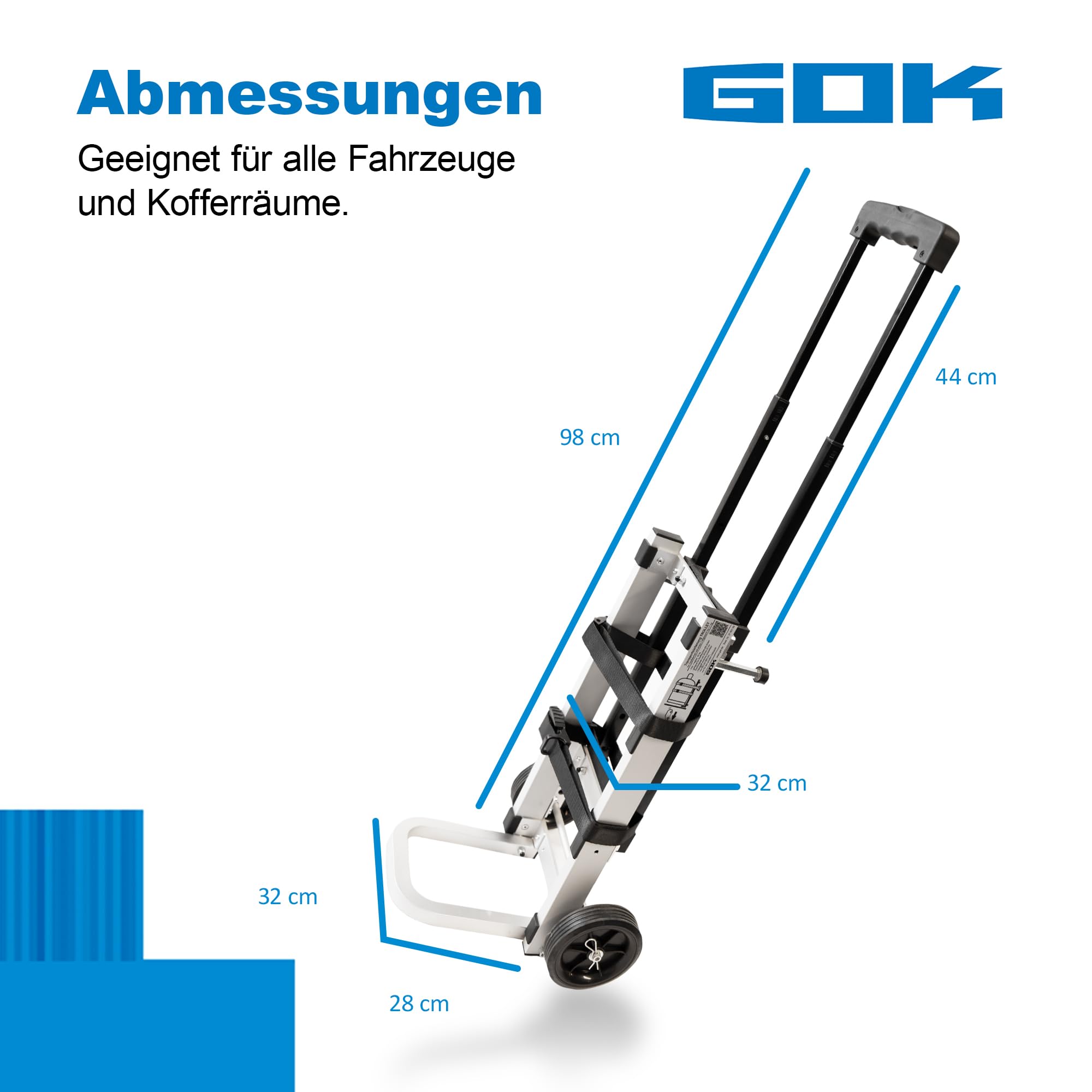 SCAPP Gasflaschenwagen 50L Vollgummi SCAPP Gasflaschenwagen Für 1x50L Flasche – Vollgummireifen, Stahlrohr, Made In Germany, Blau SCAPP Gasflaschenwagen 50L Vollgummi SCAPP Gasflaschenwagen Für 1x50L Flasche – Vollgummireifen, Stahlrohr, Made In Germany, Blau