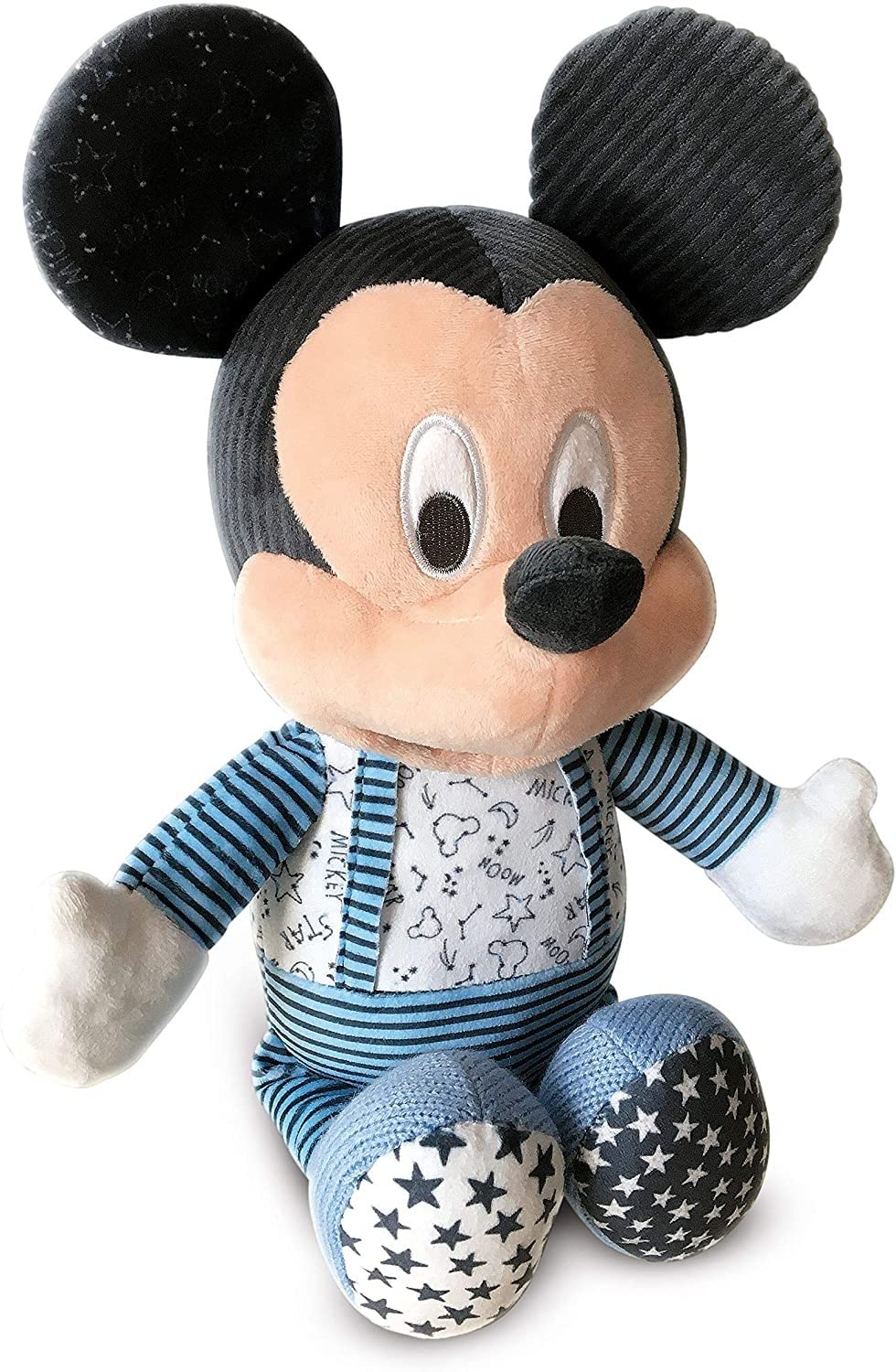 Clementoni - 17394 - Disney Baby Mickey Goodnight Plush - educational toy for toddlers
