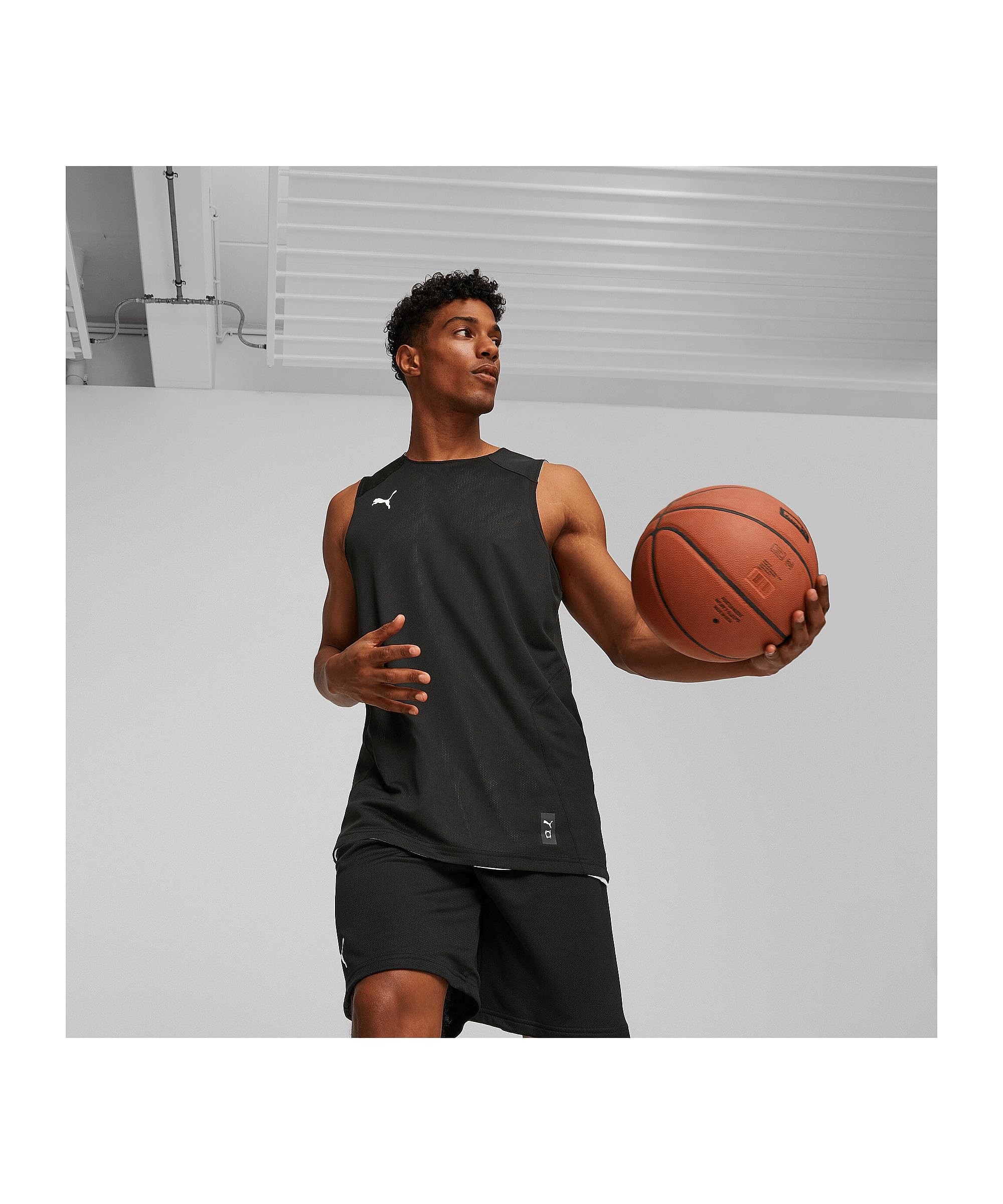 PUMA Hoops Team Reverse - Camiseta para hombre