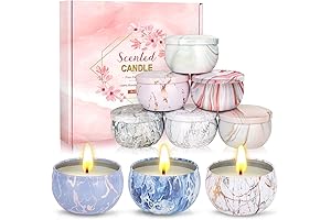 9-Pack Calming Candles Aromatherapy