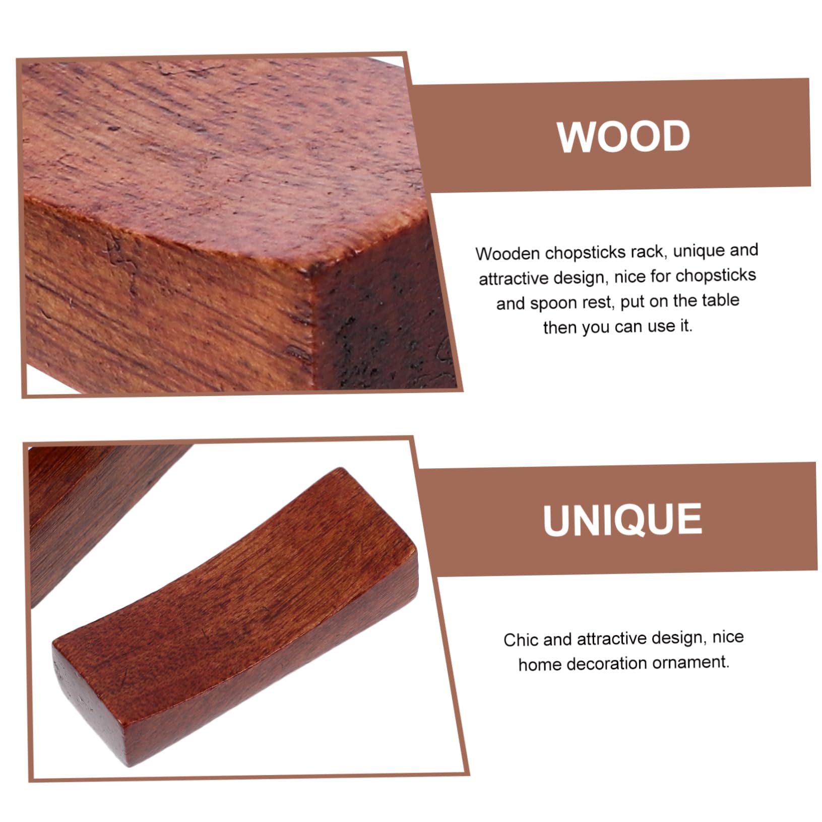 VICASKY 12pcs Chopsticks Racks Simple Chopsticks Holder for Home Decor Lightweight and Portable Design present for Loved Ones Stylish Table Accessory