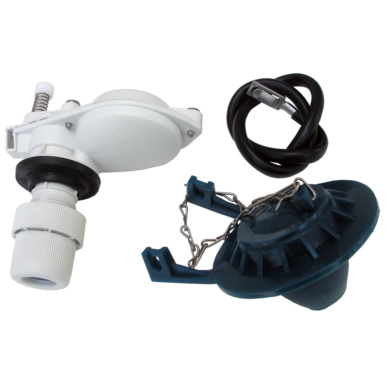 LASCO 044108 Low Profile Mini Pilot Toilet Fill Valve with Flapper