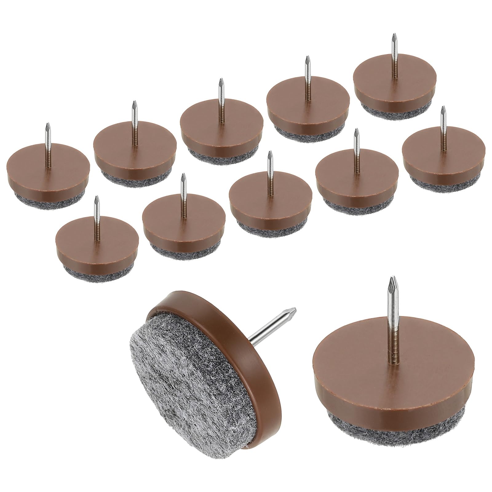 PATIKIL 0.94" Screw-on Furniture Felt Pad