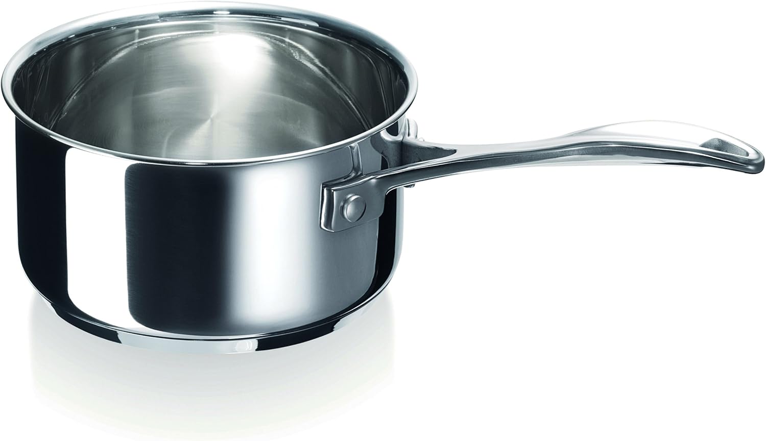 Beka Cookware Chef 4 Piece Stainless Steel Saucepan Set, 44.5 x 24.5 x 15 cm, Silver