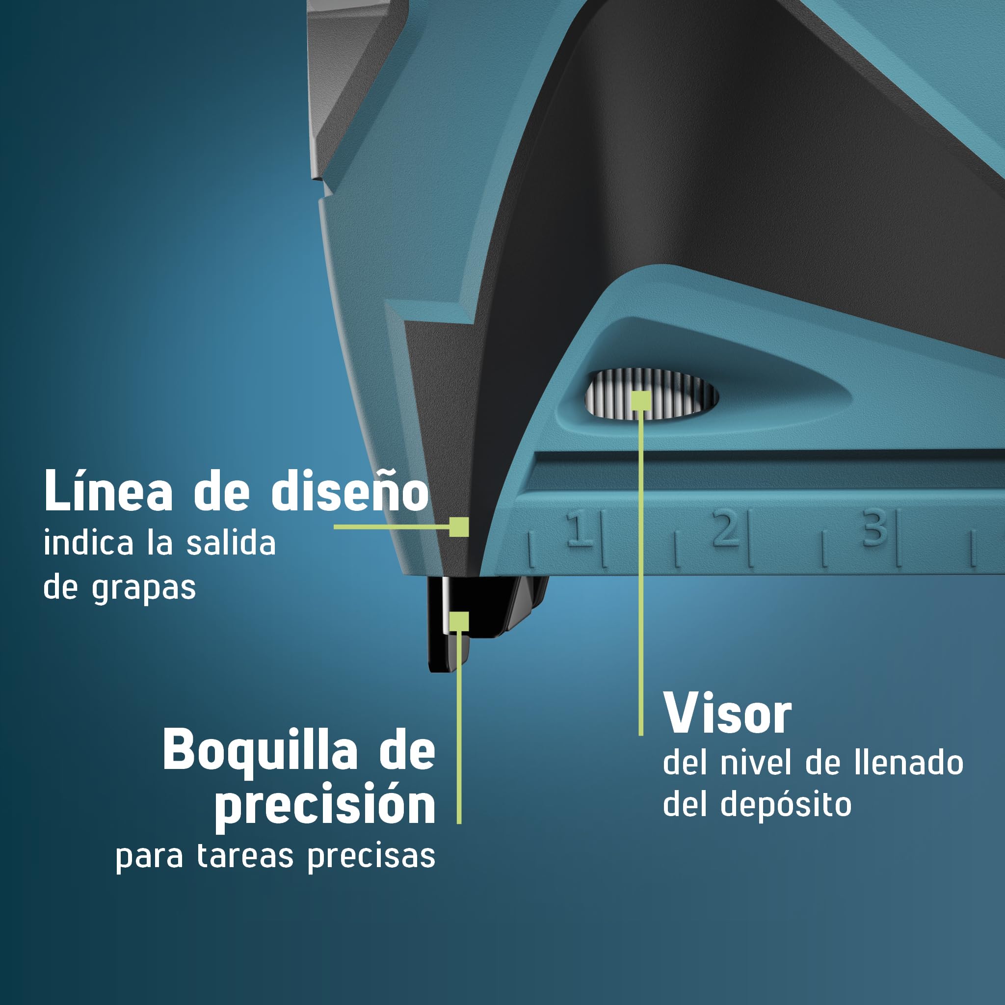 NOVUS TOOLS Juego de grapadora eléctrica J-150 con 1800 grapas, grapadora profesional y pistola de clavos con regulación de la fuerza de impacto, tope de distancia y mecanismo de carga inferior