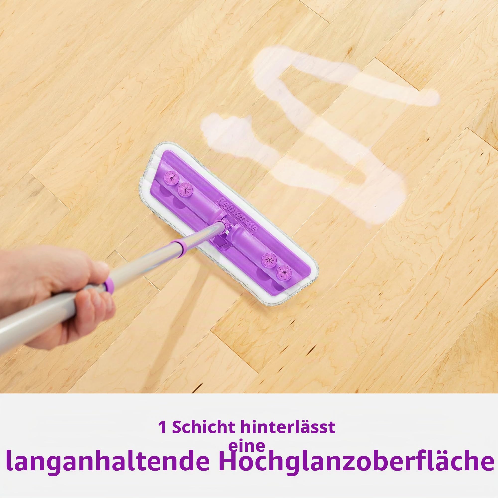 Rejuvenate Hartholz-Restaurator Professioneller Holzbodenreiniger und-politur, Holz, Hochglanz, Restorer 32oz, 32