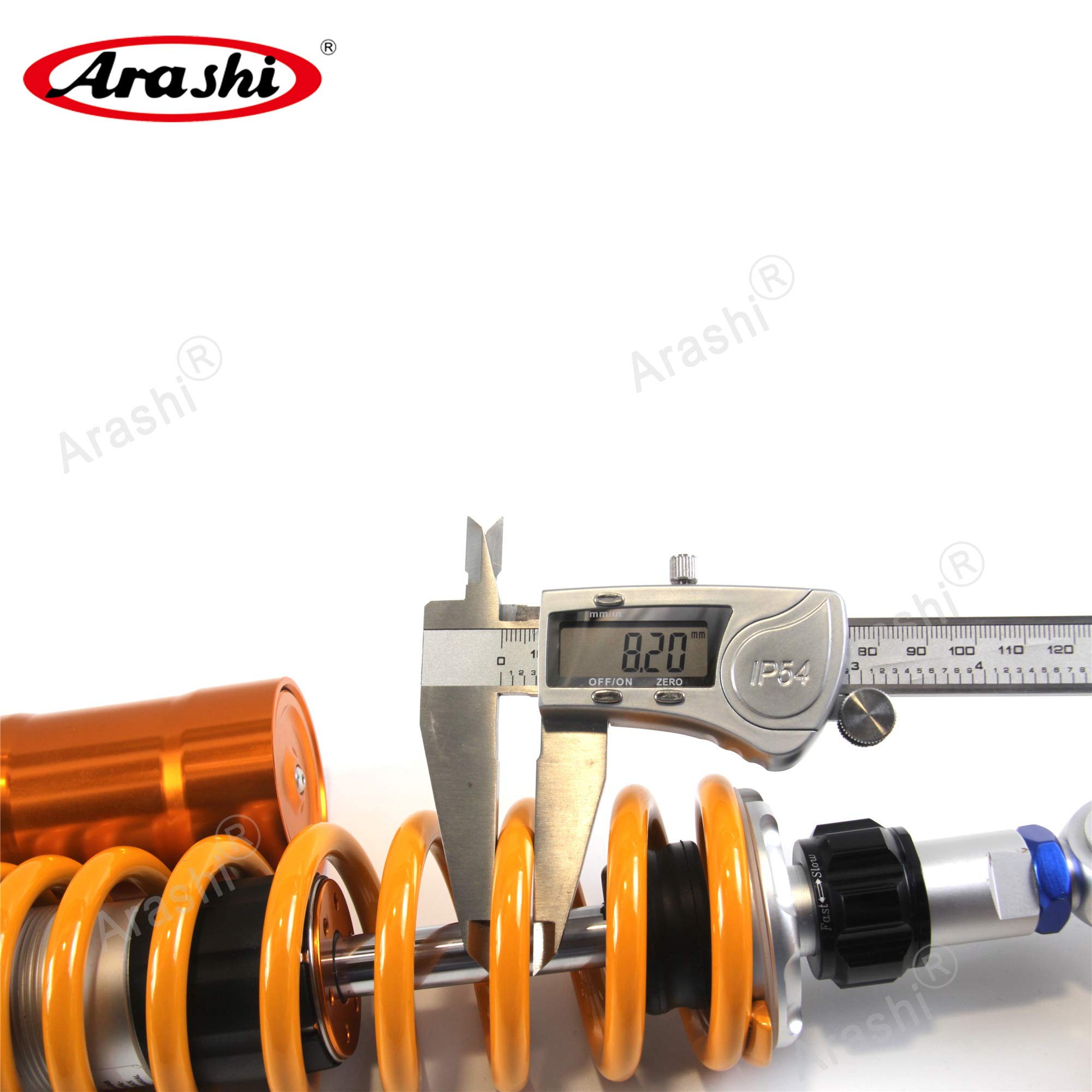 Amazon | Arashi 360mm 汎用リアサスペンションショックアブソーバー