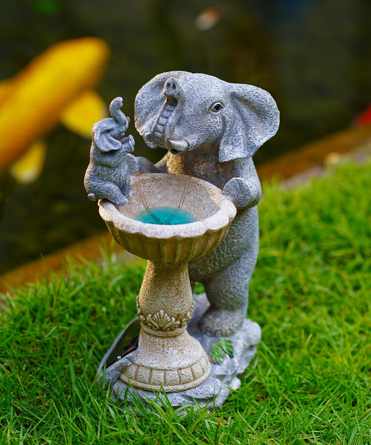 Stampi Per Cemento Relaxdays 4 Pezzi - Forme Per Vialetti Giardino 42x42cm, Nero - Foto 4