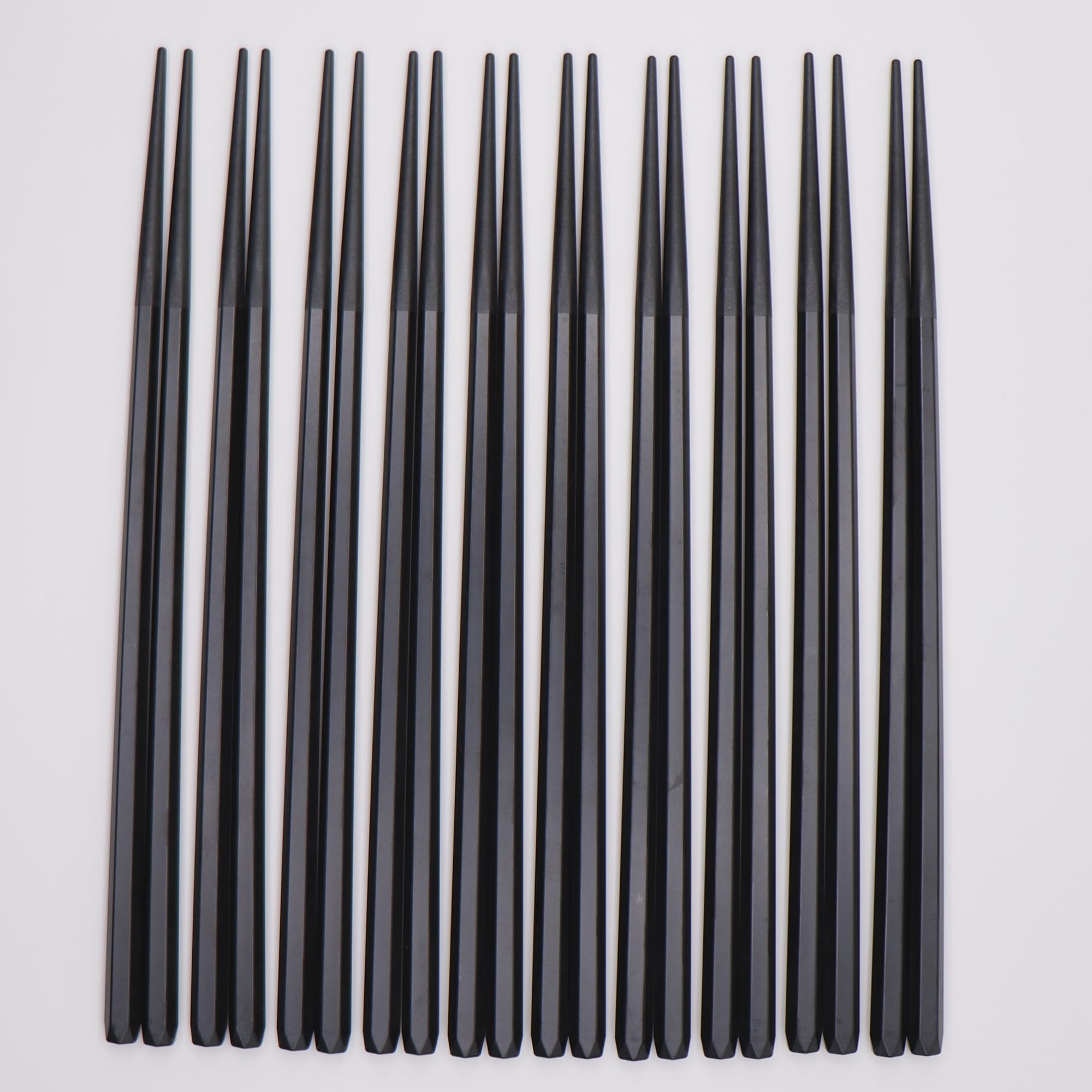 Heat-Resistant Hexagonal Chopsticks, Black