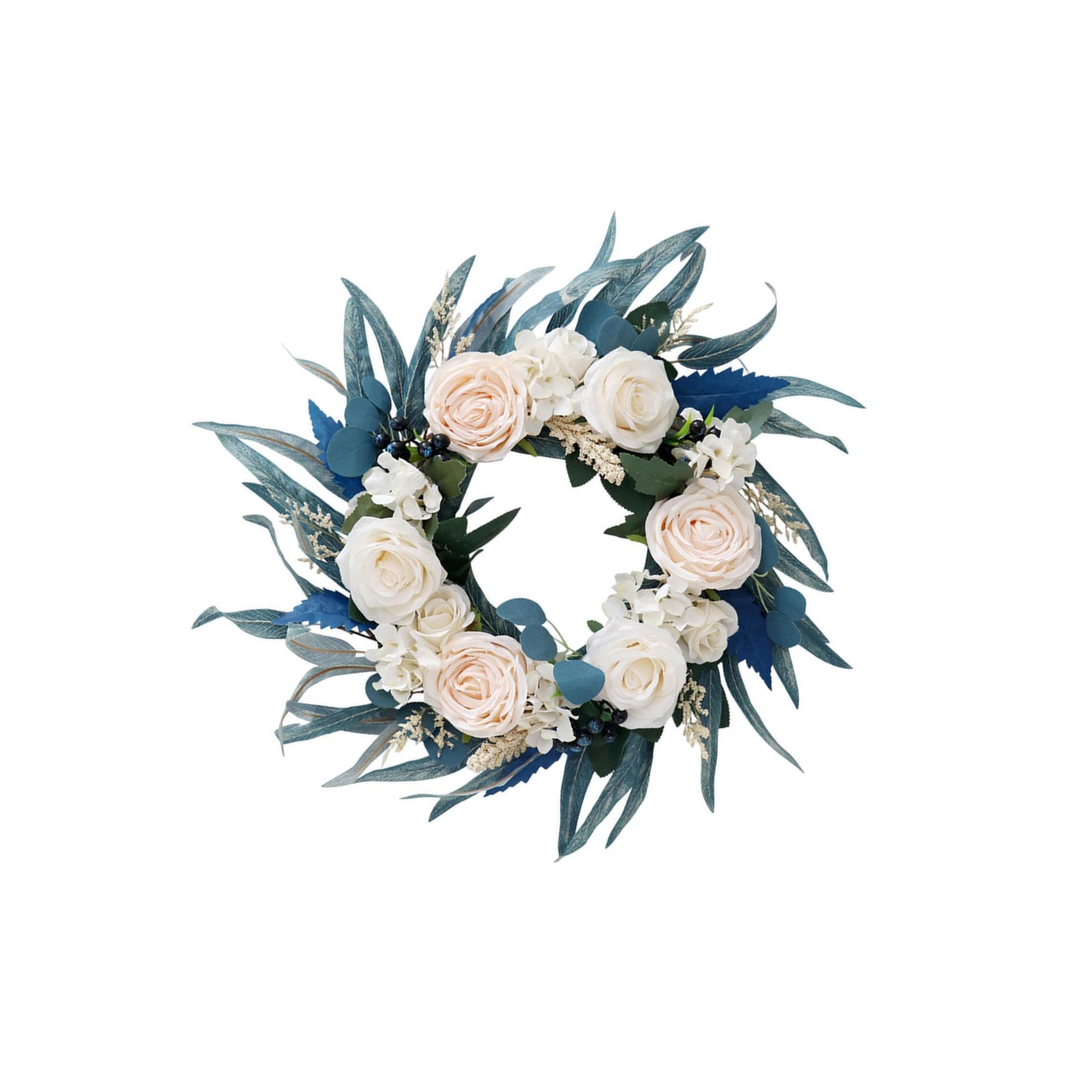 ALCXAZS Artificial Flowers Wreath R Leaves Garland Home Wall Window Decor R