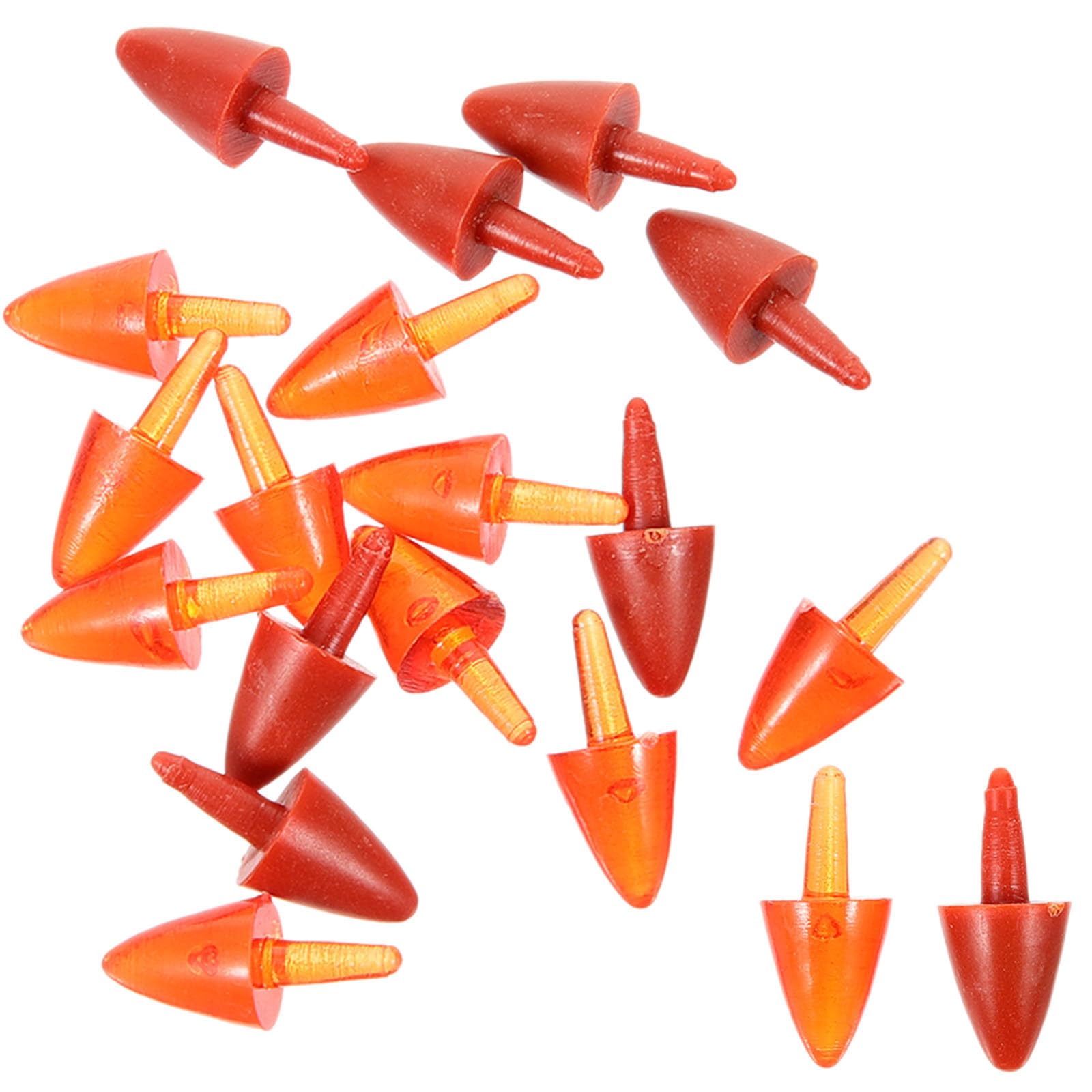 GALPADA Naso per Pupazzo di Neve in Plastica 200 Pezzi Accessori per Artigianato Natalizio Materiali per Progetti Creativi Decorazioni per Feste e Spazi Esterni
