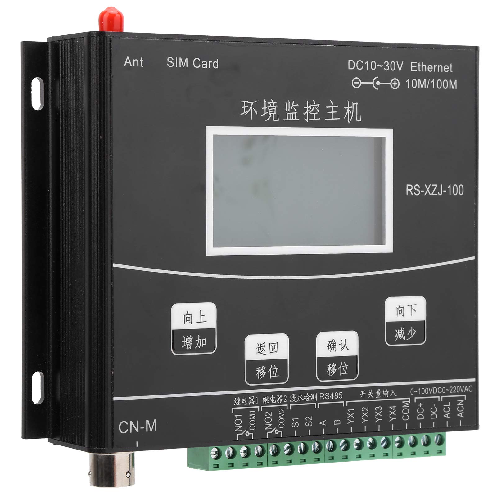 FTVOGUE Monitor Ambiental, Alarma de Temperatura y Humedad, DC10-30V
