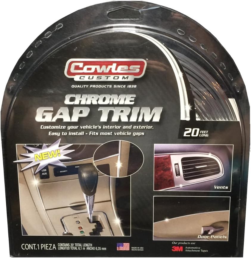 Cowles Custom Chrome Gap Trim