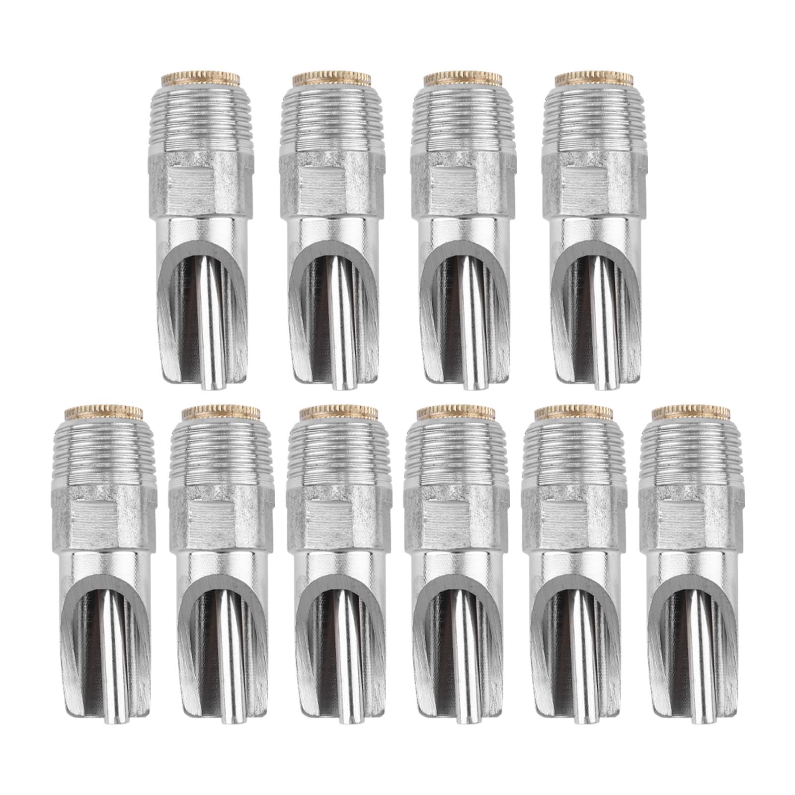 Distributeur D'eau Capuchon Anti-fuite pour Cochons 10pcs en Acier Inoxydable Adapté pour Truies et Porcs D'élevage