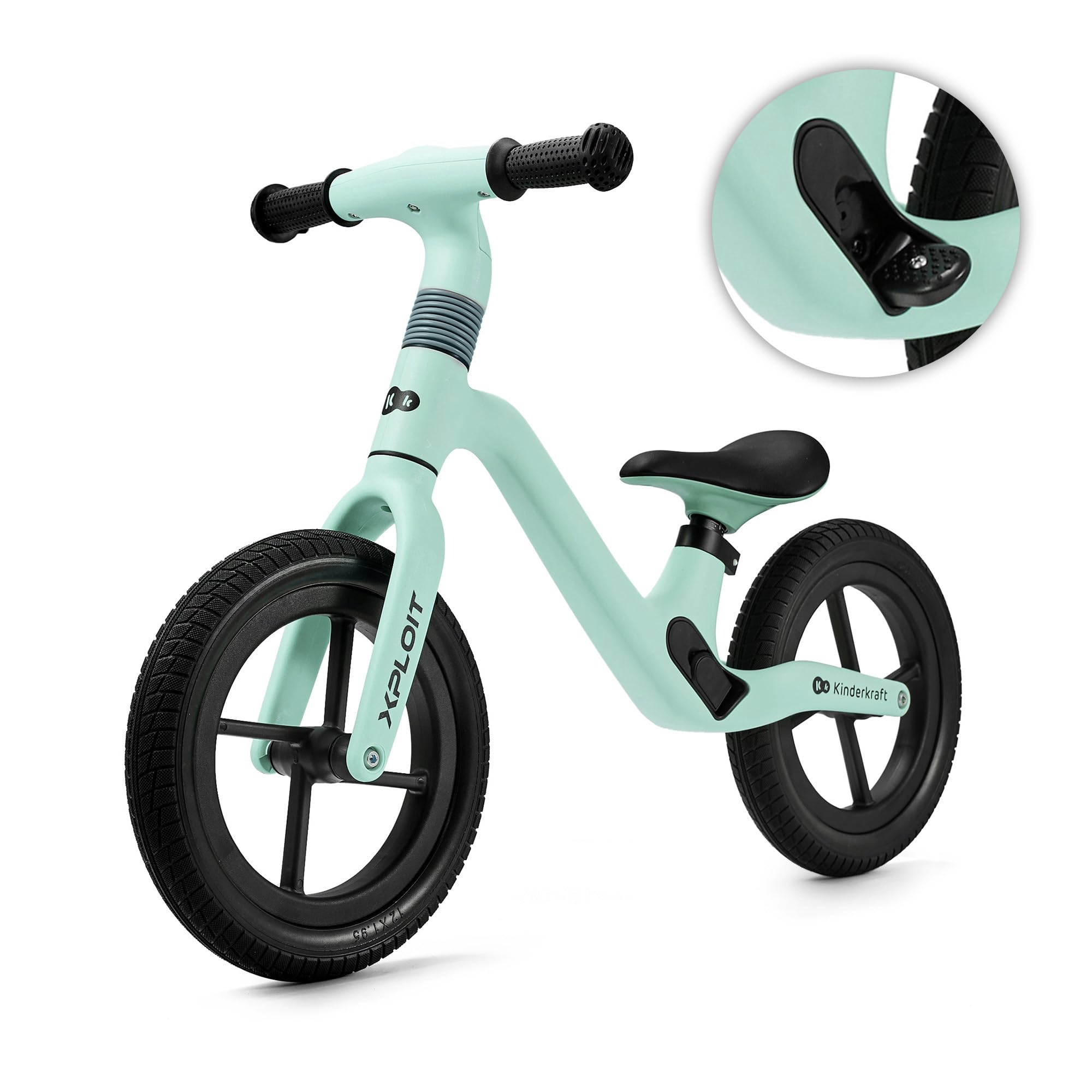Kinderkraft XPLOIT Bicicletta, Leggero Bici Senza Pedali, fino 2 Anni