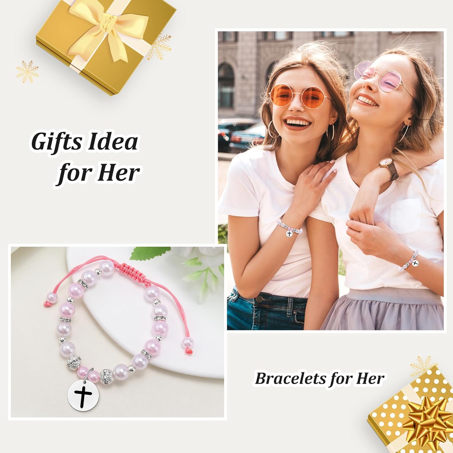 Christian Graduation Beaded Bracelets for Women Daughter Best Friend Religious Graduation Gifts for Her Friend Sister Bible Verses for Graduates Stretch Bead Bracelet Christian Stretch Jewelry - Image 7