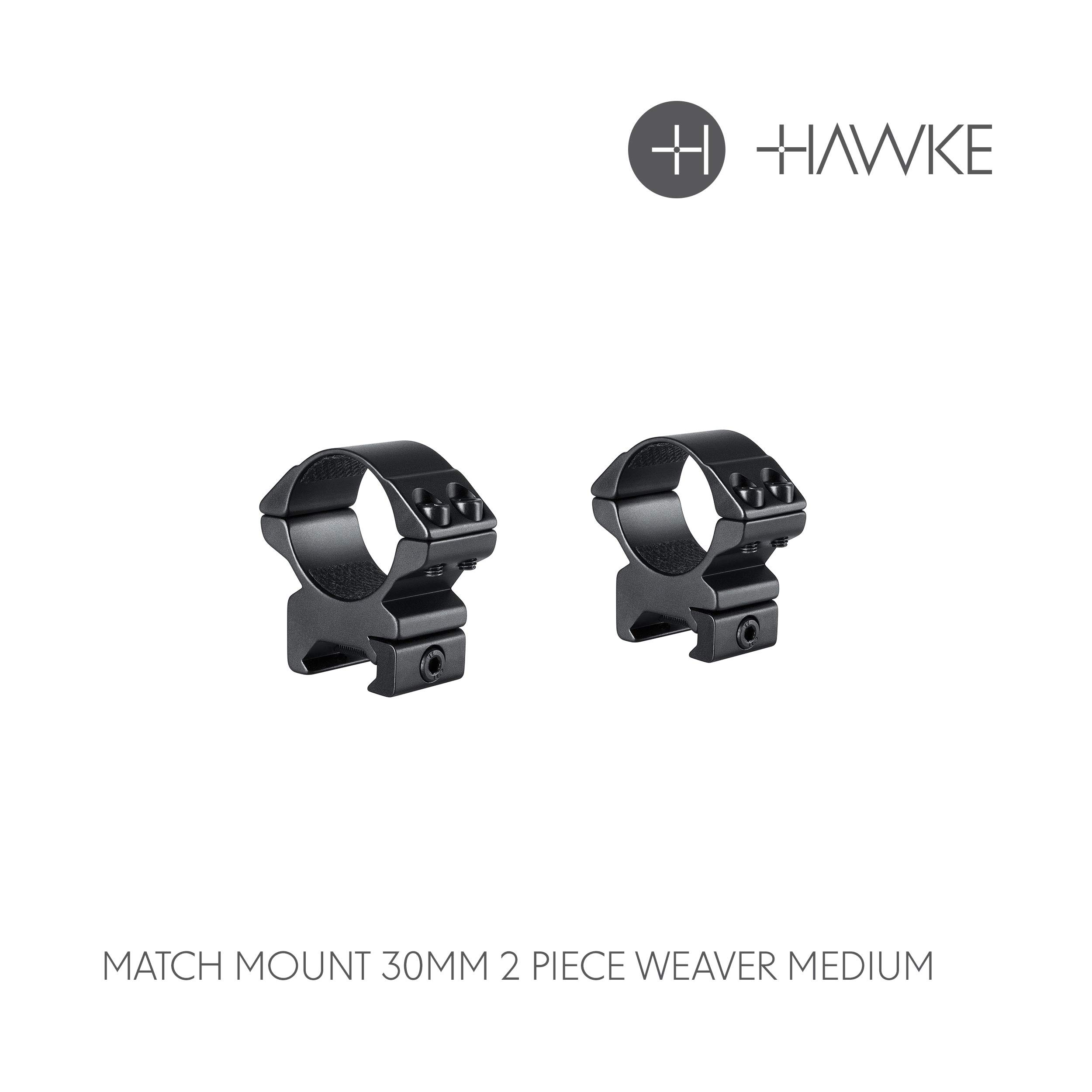 Hawke Match Weaver Riflescope Ring Mounts