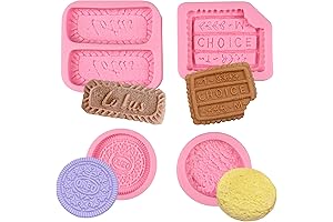 Oreo Biscuit Fondant Silicone Molds