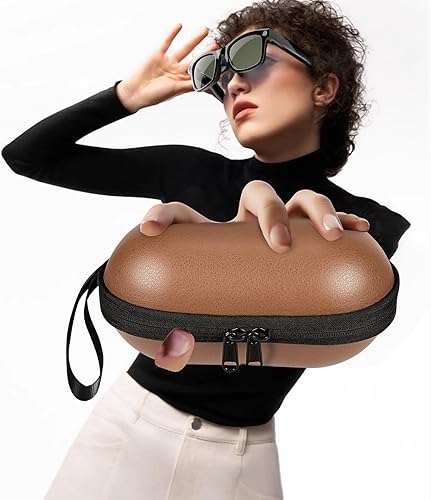 Miniatura 8 de sarlar Estuche rígido de transporte para Ray-Ban Meta WayfarerSkylerHeadliner Smart Glasses Funda de carga que se adapta a todos los accesorios y