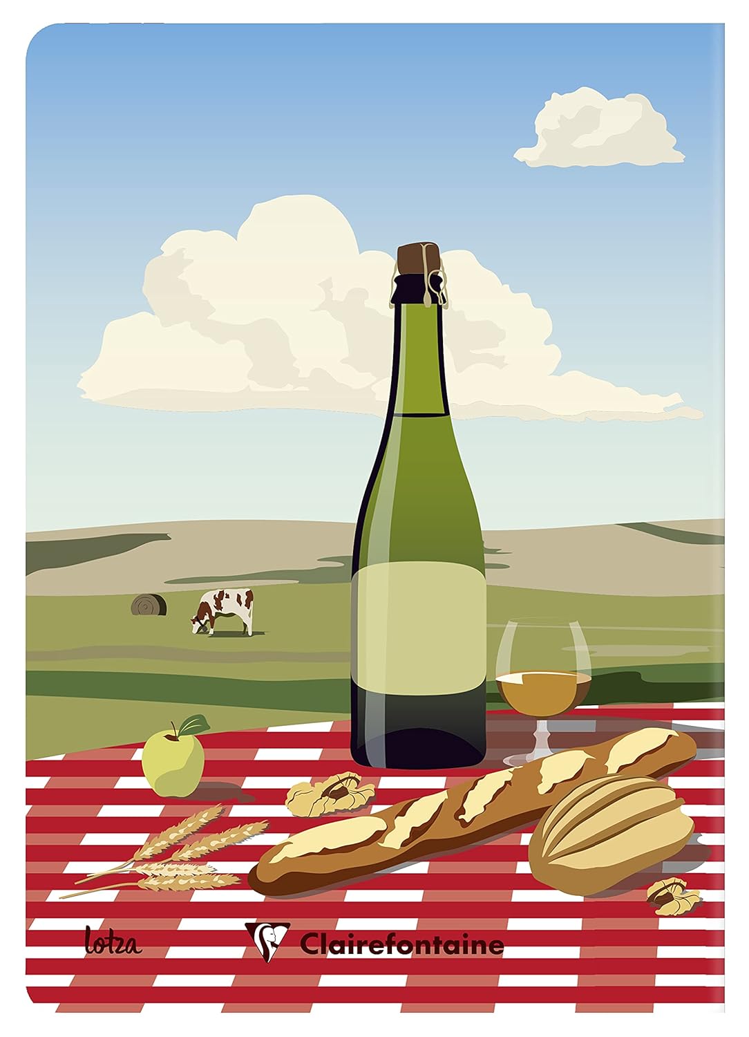 Carnet Camembert 14,8x21 96 p ligné 436608C      Notebook – June 9, 2021