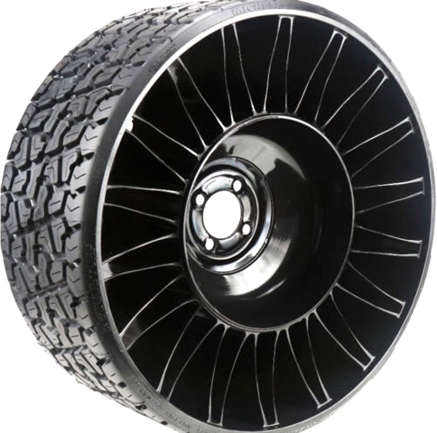 (1) Tweel Turf Tire Assembly by Michelin X 24x12.00-12 Fits Zero Turn Mowers