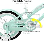 JOYSTAR 12" 14" 16" Enfants Cruiser vélo avec roues d'entraînement pour les âges 2-7 ans vieux filles & Garçons, Enfants tout-petits Vélos