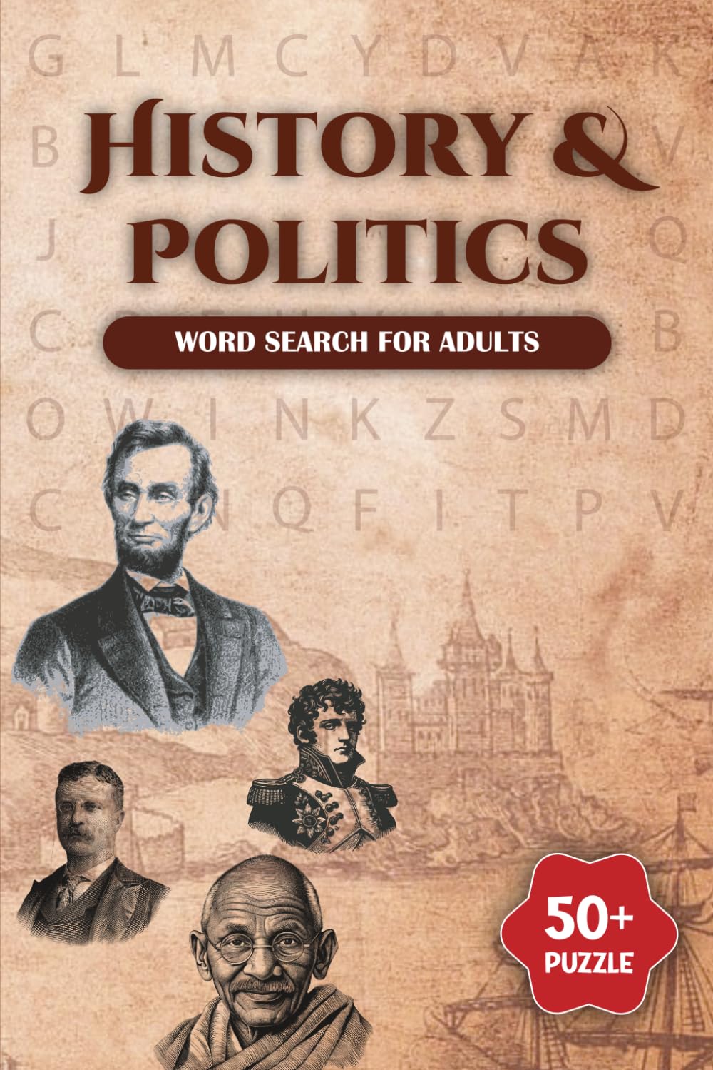 History & Politics Word Search: Puzzle for Adults, Seniors & Teens