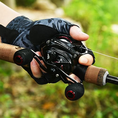 Miniatura 9 de KastKing Spartacus II Baitcasting Fishing Reel, 6oz Ultralight Baitcaster Reel, Super Smooth with 17.6 LB Carbon Fiber Drag, 7.2:1 Gear Ratio, 39mm