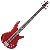 Ibanez Gio GSR200TR Bass Guitar - Transparent Red