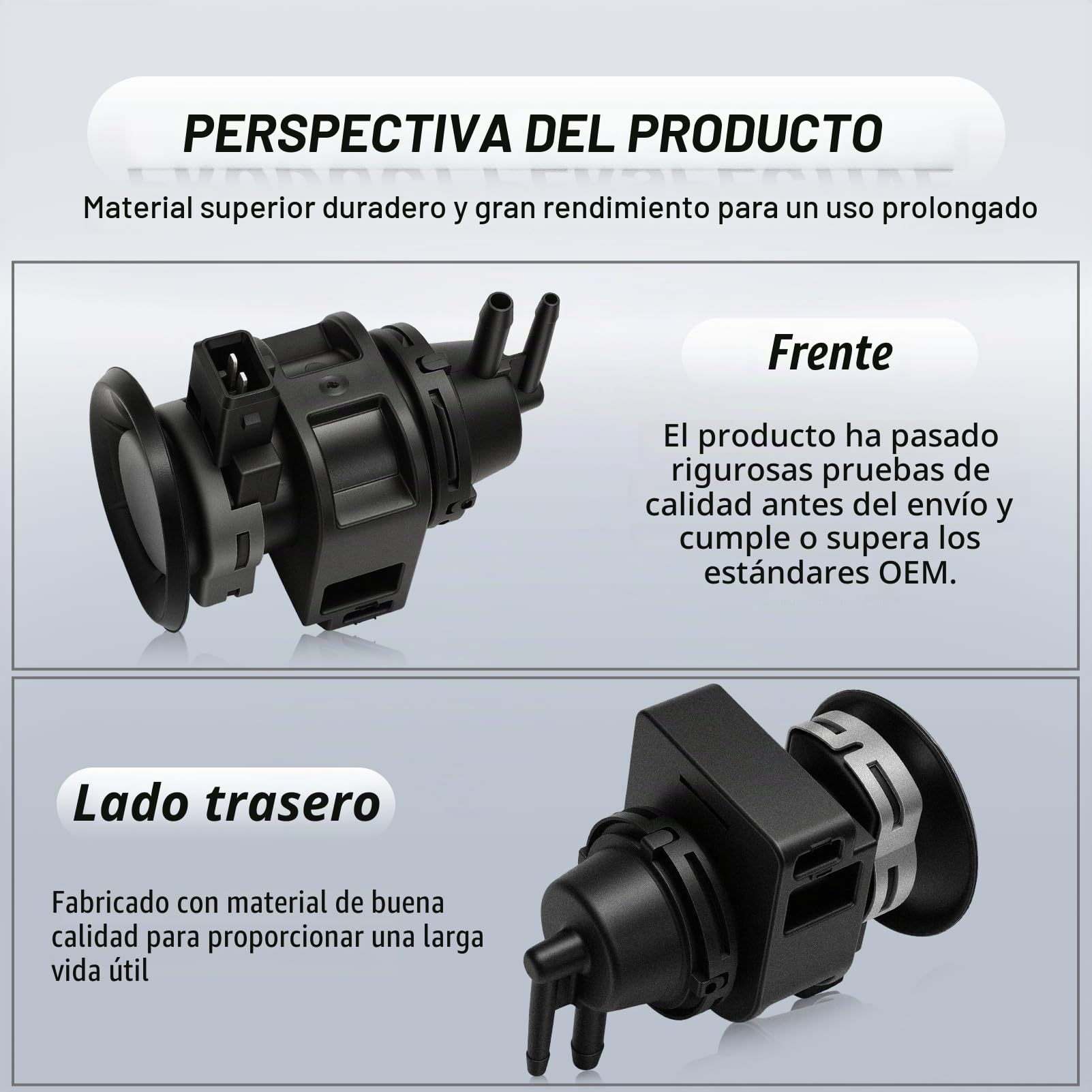 Válvula Solenoide de Presión Turbo 8200661049 para Fluence, Kangoo, Koleos, Laguna, Latitude, Logan Master, Modus 1.5 DCI Mk2 Mk3. OE#8200625684, 8200201099, 8200575400