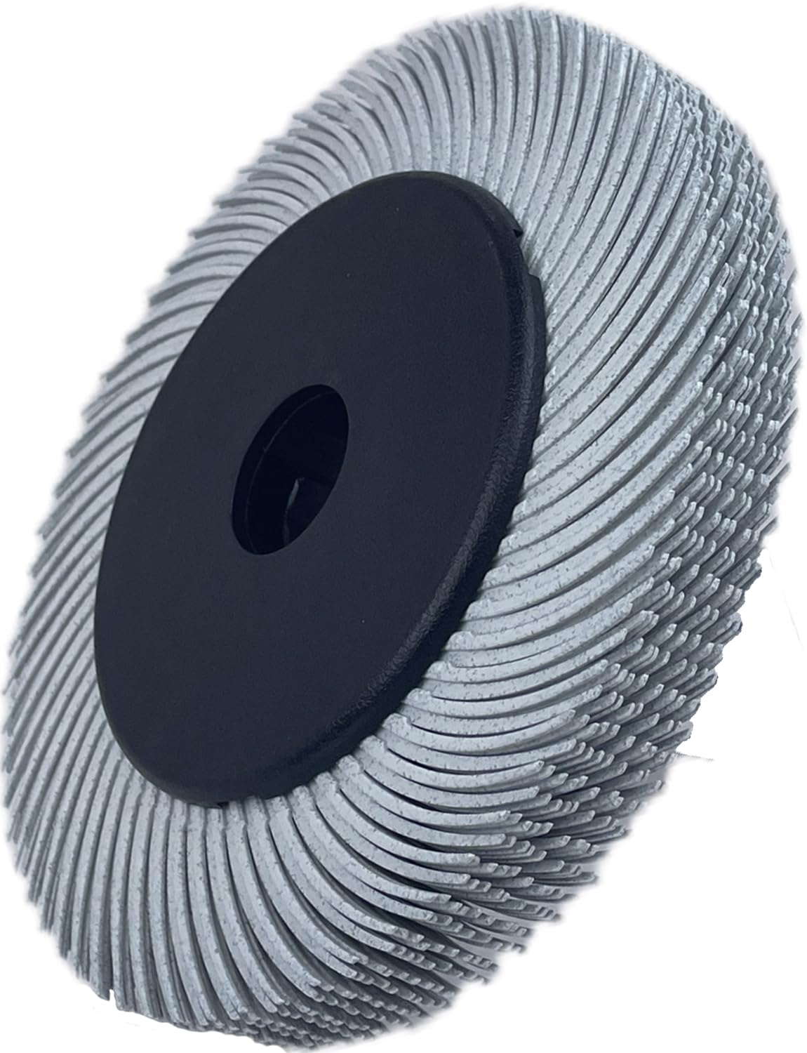 Lot de 10 brosses à poils radiaux 15,2 cm adaptateur grain 120 disque abrasif métal