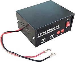 Kit4Curious 12v Solar/DC to AC Converter with Mobile Charging USB Output (12V DC Power to 220V AC) Solar Converter 200w Output - Black