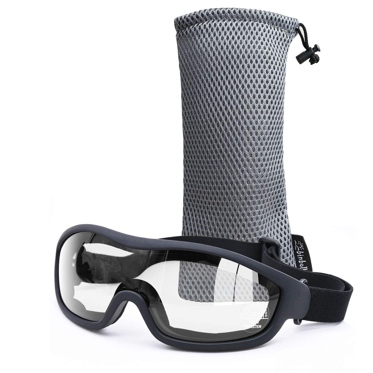 Ochronne przed promieniowaniem UV okulary outdoorowe, gogle motocyklowe, pyłoszczelne, ochronne, wojskowe, taktyczne, zapobiegające powstawaniu cząstek stałych i mgły (przezroczyste)