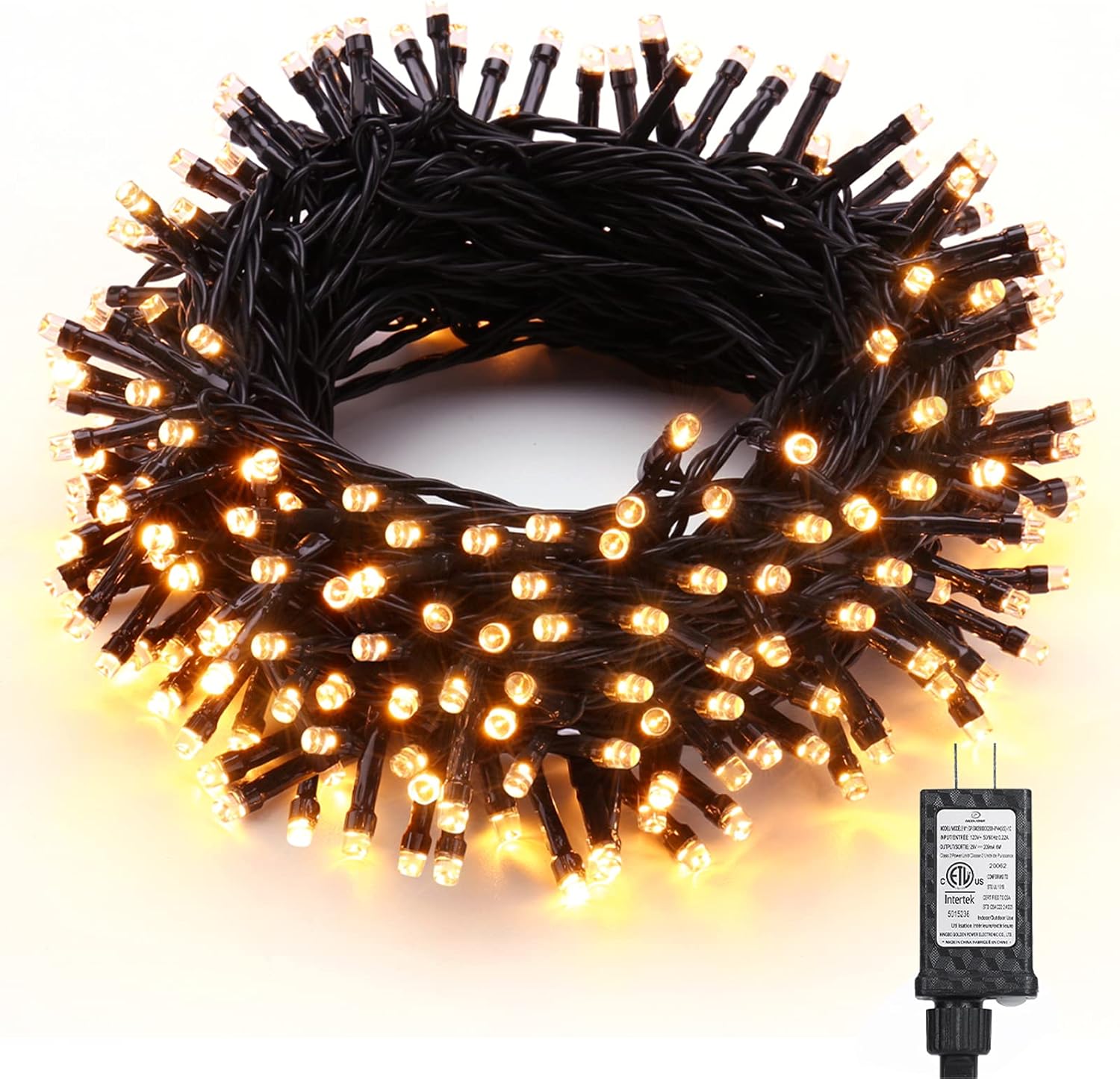 Brizled Outdoor Christmas Lights, 78.74ft 240 LED Christmas Lights