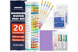 Accevo 20-in-1 Complete Drinking Water Test Kit Helps Keep Your Family Safe!